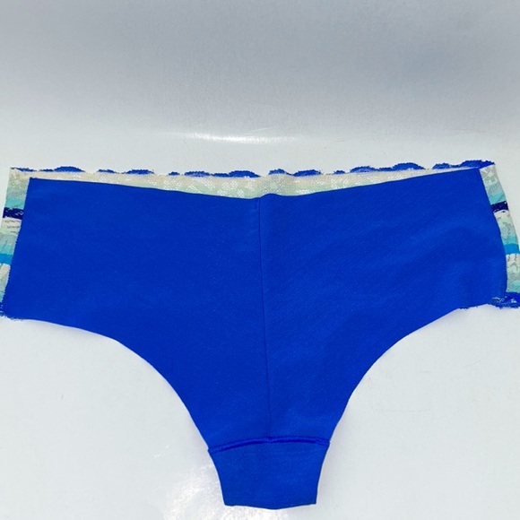 PINK Victoria’s Secret Low Rise Cheekster Wide Lace Waistband Almost Thong Panty - Picture 10 of 15